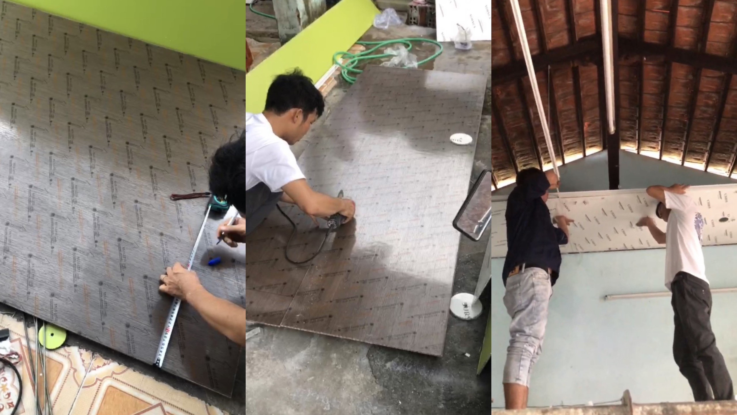 Hình ảnh trong quá trình thi công